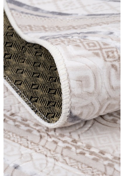 Brendon mt Iskandinav Halı Premium Kalite Oturma Odası, Mutfak, Antre, Koridor Halısı 8001 Krem fiyatları