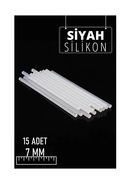 Bfs 7 mm 15 Adet Sıcak Silikon