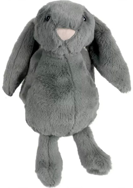 Uyku Arkadaşı Tavşan Peluş Gri 34CM Kız Erkek Çocuk Oyuncak Eğitici Oyuncaklar
