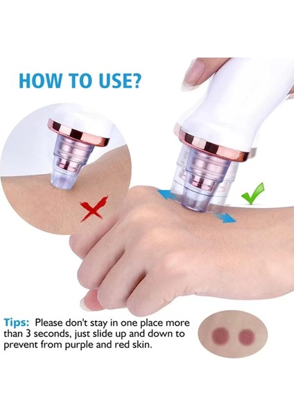 Şarjlı Siyah Nokta Temizleme Cihazı 5 Başlıklı (4915) modelleri