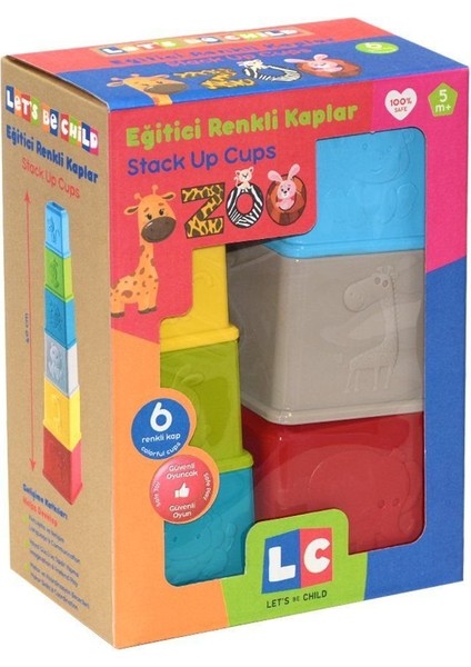 30798 Eğitici Kaplar Renkli Zoo -Enfal Kız Erkek Çocuk Oyuncak Eğitici Oyuncaklar