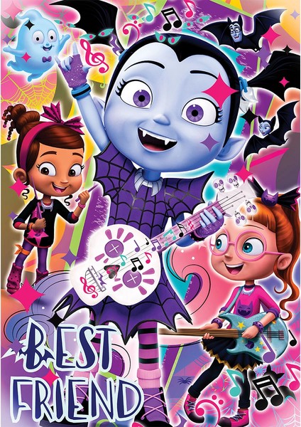 Ks Vampirina 50 Parça Puzzle Kız Erkek Çocuk Oyuncak Eğitici Oyuncaklar fiyatları