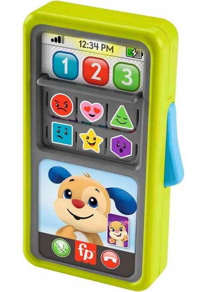 Fisher Price Kaydır ve Öğren Akıllı Telefon HNL48 Kız Erkek Çocuk Oyuncak Eğitici Oyuncaklar