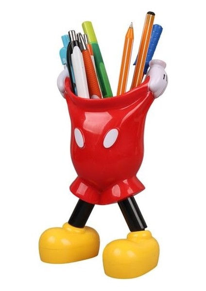 Sunup SN-27120 Mickey Mouse Figürlü Masaüstü Kalemlik ve Organizer