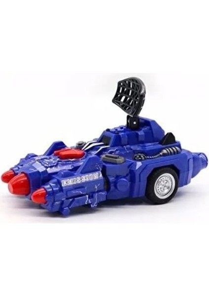 Sürtmeli Roket Atan Mavi Uzay Korsanı Araba Kız Erkek Çocuk Oyuncak Eğitici Oyuncaklar fiyatları