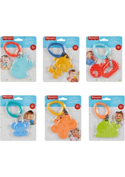 Fisher Price Sevimli Hayvancıklar Dişlikler GYN23 -1ADET Stokta Olan Gönderilir Kız Erkek Çocuk Oyun