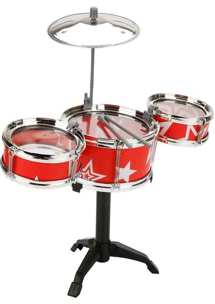 41008 Jazz Drum Mini Bateri Seti Kız Erkek Çocuk Oyuncak Eğitici Oyuncaklar modelleri
