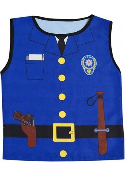 AND-5117 Polis Kostümü Kız Erkek Çocuk Oyuncak Eğitici Oyuncaklar