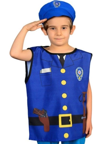 AND-5117 Polis Kostümü Kız Erkek Çocuk Oyuncak Eğitici Oyuncaklar fiyatları