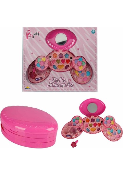 Aynalı 5 Katlı Makyaj Güzellik Seti Kız Erkek Çocuk Oyuncak Eğitici Oyuncaklar
