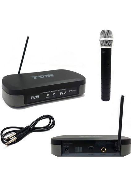 Vhf Kablosuz Mikrofon 1 El Tvm FV-501