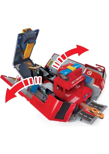 203719005 Dickie, Katlanır Itfaiye Aracı Oyun Seti 49CM Kız Erkek Çocuk Oyuncak Eğitici Oyuncaklar modelleri