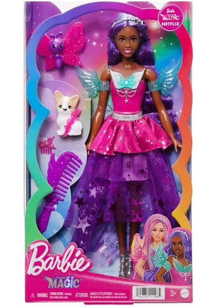 Barbie Sihirli Dokunuş Peri Masalı Elbiseli Bebek HLC31 Kız Erkek Çocuk Oyuncak Eğitici Oyuncaklar fiyatları