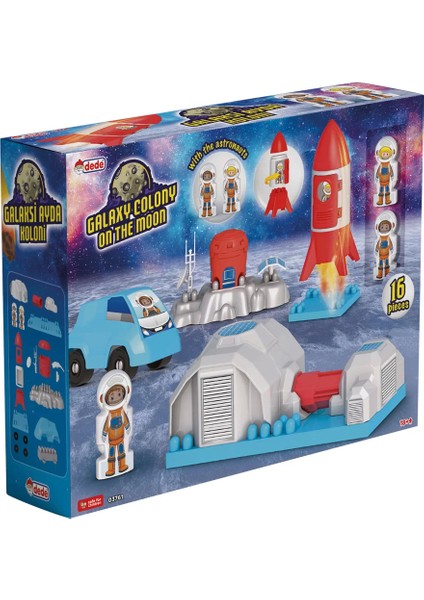 Multi Blok Ayda Koloni 16 Parça Kız Erkek Çocuk Oyuncak Eğitici Oyuncaklar modelleri