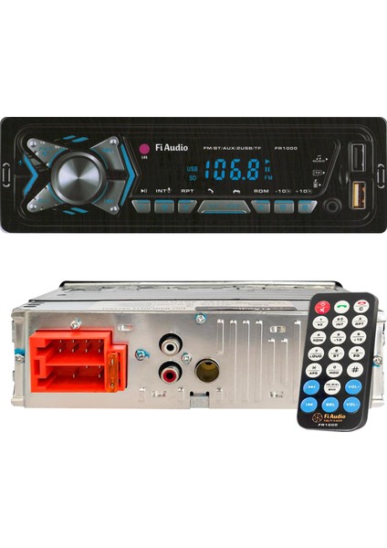 Fi Audıo FR-1000 Oto Teyp 4X50 Watt Bluetooth Carlive 2xusb Sd Fm Aux