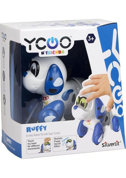 Silverlit Ruffy Hareket ve Ses Efektli Robot Köpek Kız Erkek Çocuk Oyuncak Eğitici Oyuncaklar fiyatları