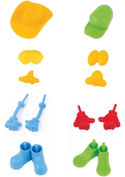 03576 Dede, Insan Figürü Seti Oyun Hamuru 150 gr / +3 Yaş Kız Erkek Çocuk Oyuncak Eğitici Oyuncaklar fiyatları