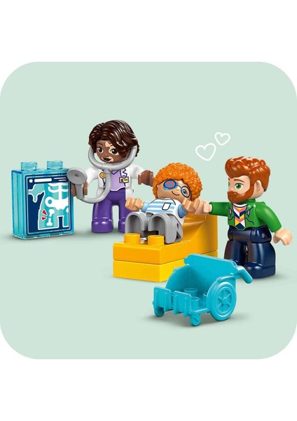 LEGO Duplo Kasabası Ilk Doktor Ziyareti 10449 Kız Erkek Çocuk Oyuncak Eğitici Oyuncaklar modelleri