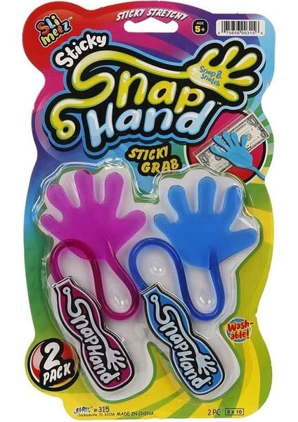 Jaru 2'li Eğlenceli Yapışkan El - 86562 1 - 1 Paket Fiyatıdır Kız Erkek Çocuk Oyuncak Eğitici Oyunca fiyatları