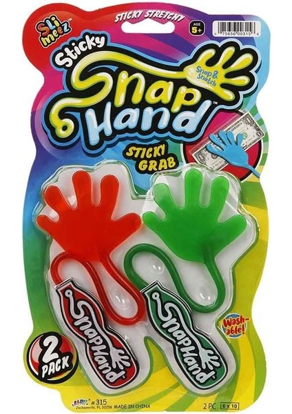 Jaru 2'li Eğlenceli Yapışkan El - 86562 1 - 1 Paket Fiyatıdır Kız Erkek Çocuk Oyuncak Eğitici Oyunca modelleri