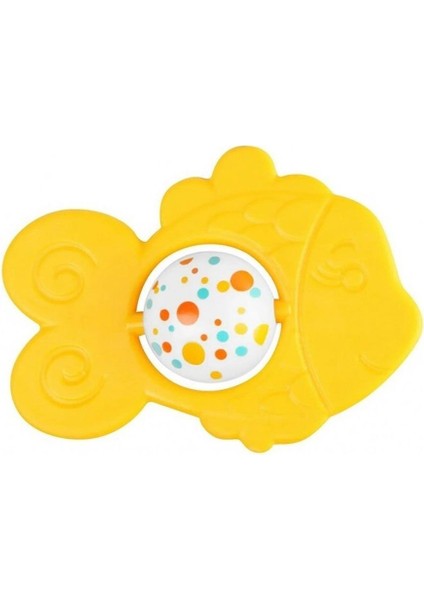 Lc Arkadaşım Balık Diş Kaşıyıcı ve Çıngırak Kız Erkek Çocuk Oyuncak Eğitici Oyuncaklar