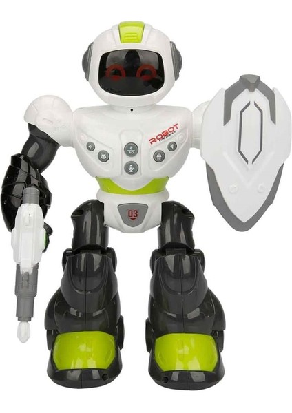 Müzikli Işıklı Savaşcı Yürüyen Robot 29CM 1ADET Fiyatıdır Kız Erkek Çocuk Oyuncak Eğitici Oyuncaklar fiyatları