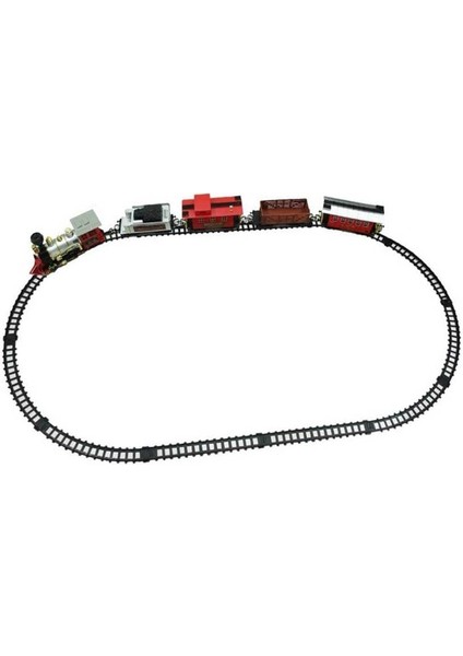 1555 Klasik Tren Seti Sesli ve Işıklı 35 Parça Kız Erkek Çocuk Oyuncak Eğitici Oyuncaklar modelleri