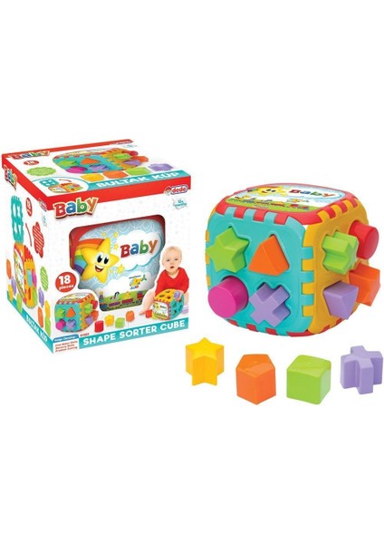 01953 Büyük Bultak Küp Kız Erkek Çocuk Oyuncak Eğitici Oyuncaklar