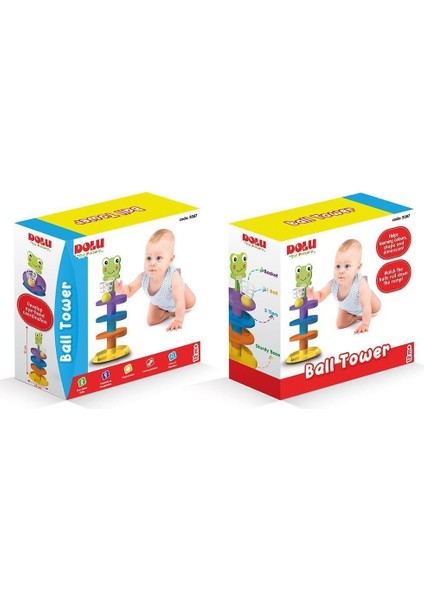5087 Oyuncak Top Kulesi Kız Erkek Çocuk Oyuncak Eğitici Oyuncaklar