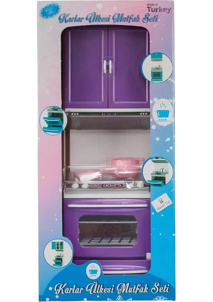 Karlar Ülkesi Mutfak Seti Fırın Kız Erkek Çocuk Oyuncak Eğitici Oyuncaklar fiyatları