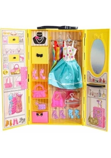 Alisa Şık Sarı Gardrop Kız Erkek Çocuk Oyuncak Eğitici Oyuncaklar fiyatları