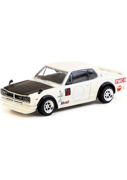Tarmac Works 1/64 Skyline Ht 2000GT-R White Kız Erkek Çocuk Oyuncak Eğitici Oyuncaklar
