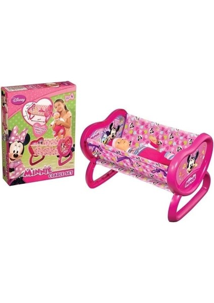 01957 Dede, Minnie Mouse Kalpli Beşik Kız Erkek Çocuk Oyuncak Eğitici Oyuncaklar