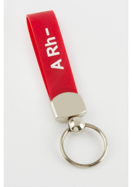 Techmrt A Rh Negatif Kan Grubu Anahtarlık-Kırmızı fiyatları