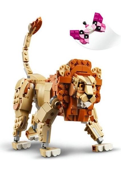 31150 Lego® Creator 3’ü1 Arada Vahşi Safari Hayvanları 780 Parça +9 Yaş Kız Erkek Çocuk Oyuncak Eğit modelleri