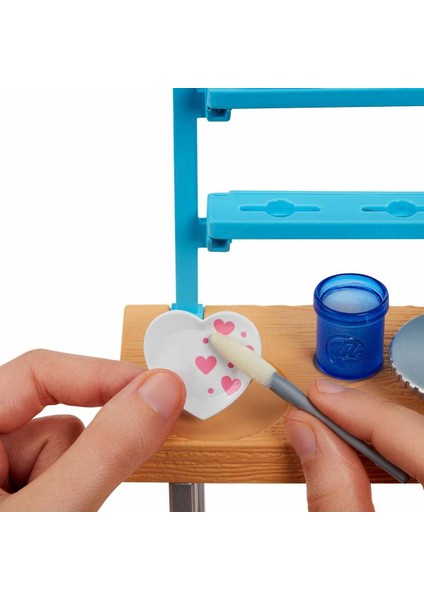 Barbie'nin Sanat Atölyesi HCM85 Kız Erkek Çocuk Oyuncak Eğitici Oyuncaklar modelleri