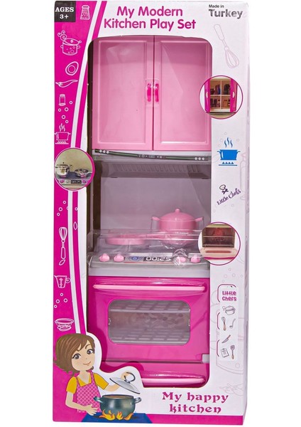 My Happy Mutfak Seti Fırın Kız Erkek Çocuk Oyuncak Eğitici Oyuncaklar fiyatları
