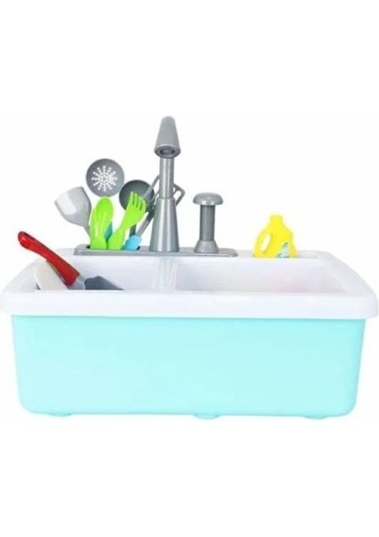 Su Pompalı Evye ve Aksesuarlı Mutfak Seti Kız Erkek Çocuk Oyuncak Eğitici Oyuncaklar modelleri
