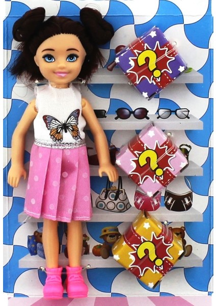 Baonier Beyaz Kelebek Elbiseli Sürpriz Paket Bebek Kız Erkek Çocuk Oyuncak Eğitici Oyuncaklar