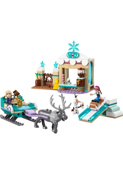LEGO Disney Frozen Anna’nın Kızak Macerası 43256 Kız Erkek Çocuk Oyuncak Eğitici Oyuncaklar