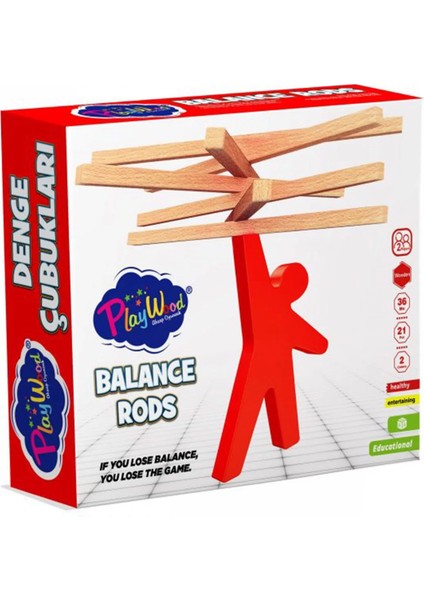 Playwood Ahşap Denge Çubukları Kız Erkek Çocuk Oyuncak Eğitici Oyuncaklar modelleri