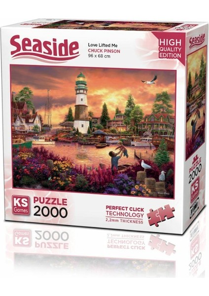 22516 Love Lifted Me 2000 Parça Puzzle -Ks Puzzle Kız Erkek Çocuk Oyuncak Eğitici Oyuncaklar