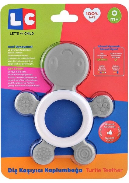 Lc Diş Kaşıyıcı Kaplumbağa LC-30772 - 1ADET Stokta Olan Gönderilir Kız Erkek Çocuk Oyuncak Eğitici O modelleri