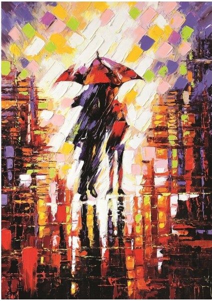 5090/ART Art Puzzle, Şemsiye Altındaki Aşk 500 Parça Puzzle Kız Erkek Çocuk Oyuncak Eğitici Oyuncakl fiyatları