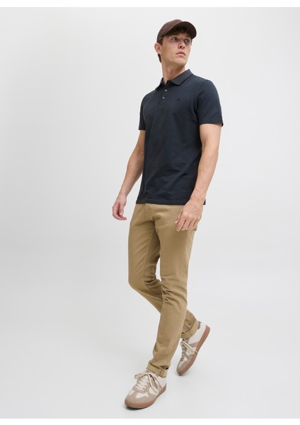 Normal Bel Slim Fit Kahve Erkek Denim Pantolon 12279182_JPSTGLENN Orıgınal 014 modelleri