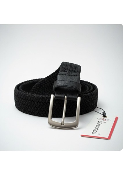 Siyah Elastik Esneyen Deliksiz Örgü Kemer fiyatları