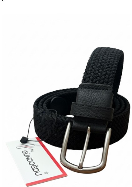 Siyah Elastik Esneyen Deliksiz Örgü Kemer fırsatları