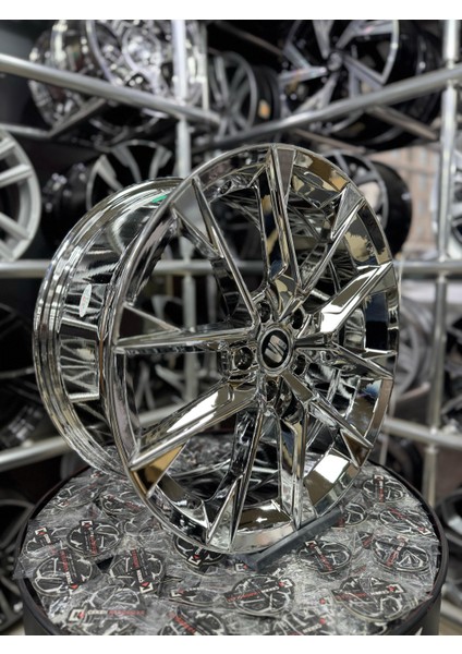 18" 5X112 Seat Leon Akrep Krom Jant Modeli