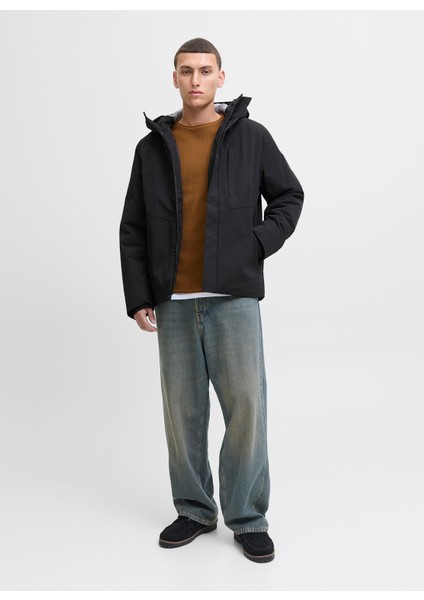 Siyah Erkek Mont 12278781_JJEKEEN Jacket AW25 Sn