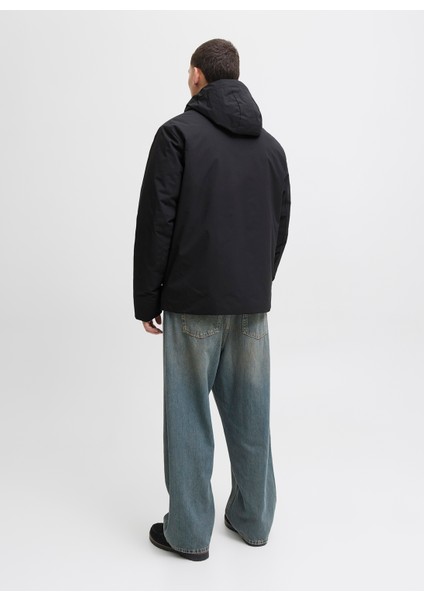 Siyah Erkek Mont 12278781_JJEKEEN Jacket AW25 Sn fırsatları